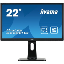 iiyama ProLite B2282HD-B1 LED display 54,6 cm (21.5") 1920 x 1080 pixels Full HD Noir