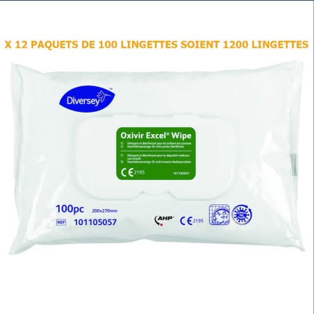 Lingettes desinfectantes