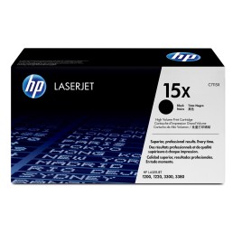 HP 15X High Yield Black Original LaserJet Toner Cartridge