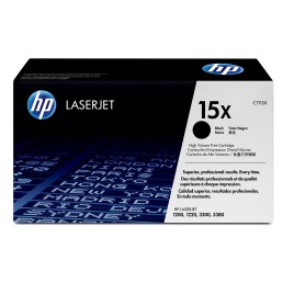 Toner LaserJet nero originale ad alta capacità HP 15X