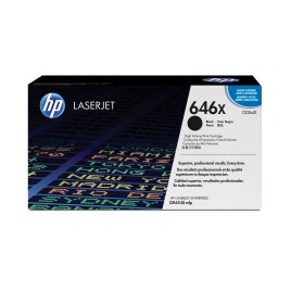 HP 646X toner LaserJet noir haute capacité original