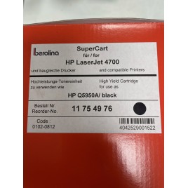 Berolina Q5950A compatible HP Laserjet 4700 Black 643A
