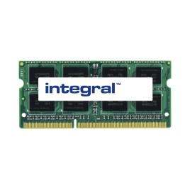 Integral 4GB LAPTOP RAM MODULE DDR3 1066MHZ PC3-8500 UNBUFFERED NON-ECC SODIMM 1.5V 256X8 CL7 VALUE 4GB memory module 1 x