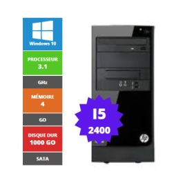 MINITOWER HP ELITE 7500 I5 2400 4GB 1000GB SATA W10