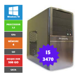 PRIMINFO I5 3470 4GB 500 SATA W10 MINITORRE