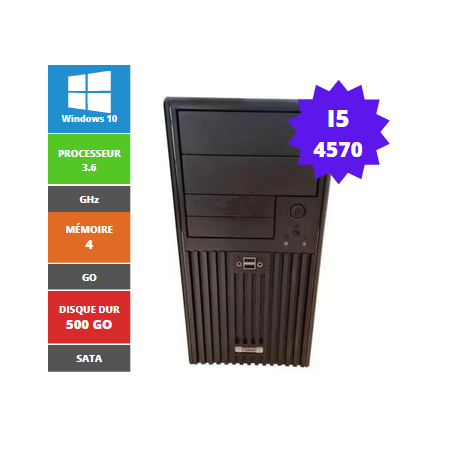 CELEM I5 4570 4GB 500GO SATA W10 MINI-TOWER