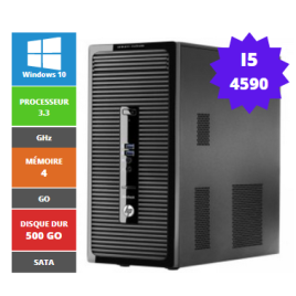 HP PRODESK 400 I5 4GB 500GB SATA DVDRW W10 MINI-TOWER