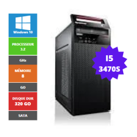 LENOVO EDGE 72 I5 3470S 8GB 320GB SATA W10 MINITOWER