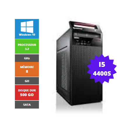 LENOVO EDGE 72 I5 4400S 8GB 500GO SATA W10 MINI-TOWER