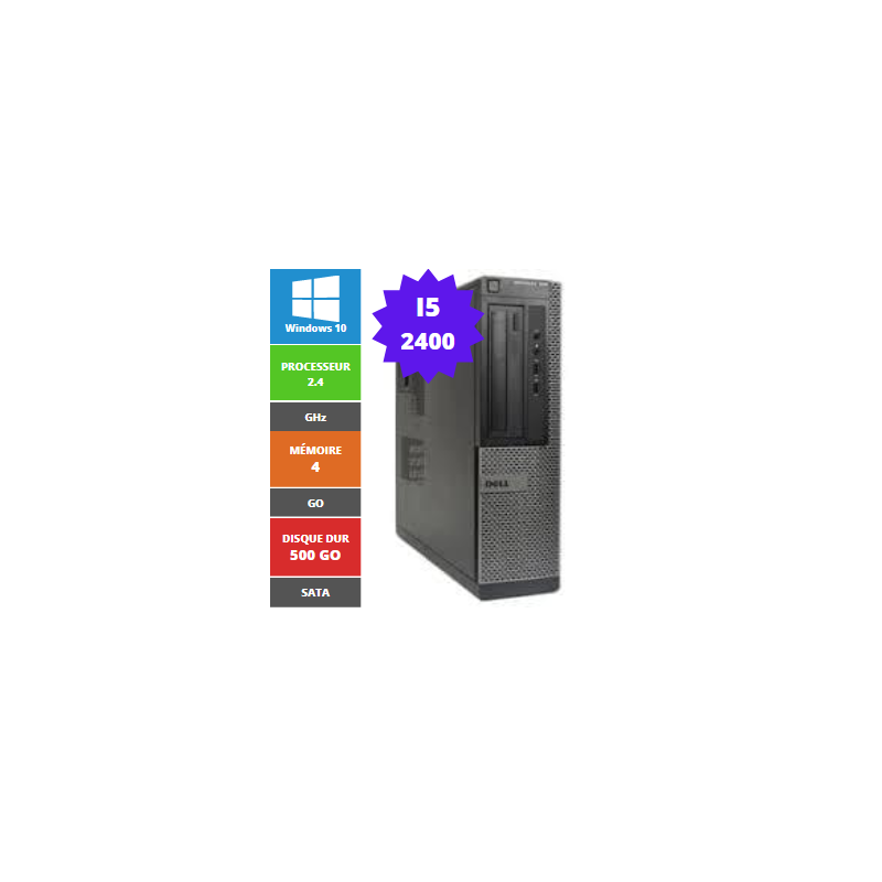 DELL OPTIPLEX 390 I5 2400 4GB 500 SATA W10 DESKTOP DELL OPTIPLEX 390 I5 2400 4GB 500 SATA W10 DESKTOP