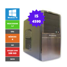 PRIMINFO I5 4590 4GB 500GB SATA DVDRW W10 MINITORRE