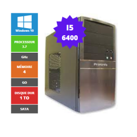 PRIMINFO I5 6400T 4GB 1TB SATA DVD W10 MINITOWER