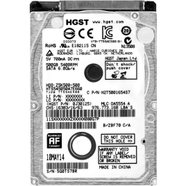 disque dur 25 500gb sata hitachi travelstar hts545050