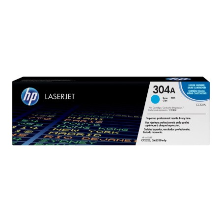 HP Toner CC531A Cyan grade B