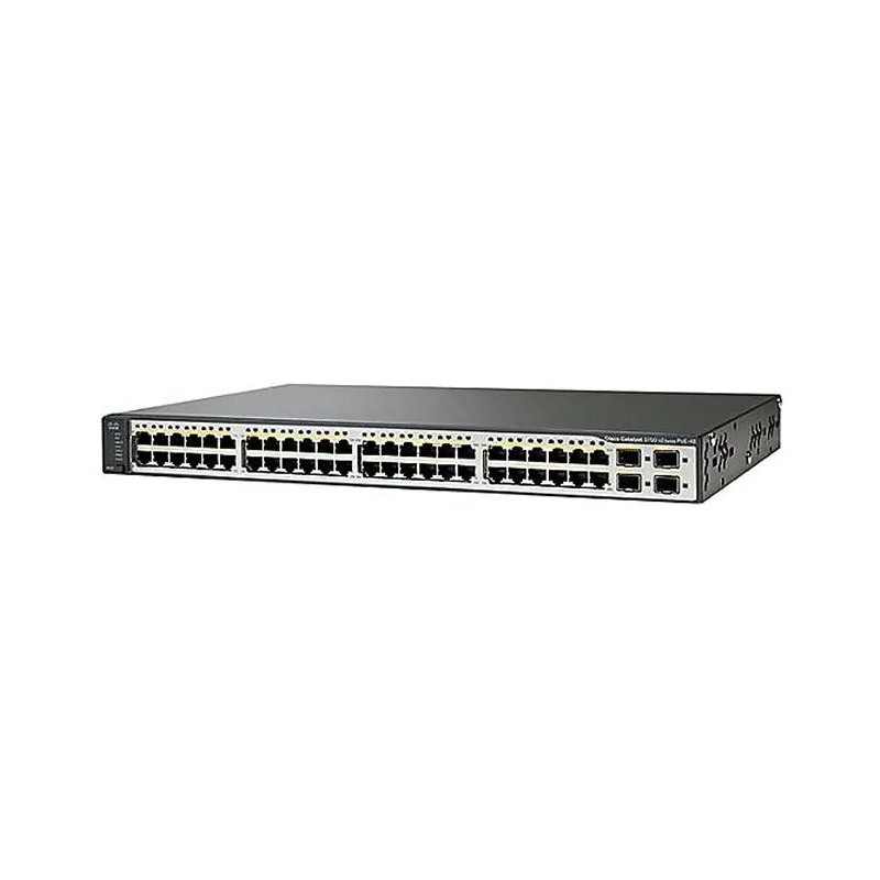 Cisco Catalyst 3750v2 48 porte PoE + 4x Gigabit SFP - WS-C3750V2-48PS-S