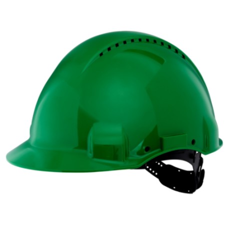 Casque de securité 3M vert