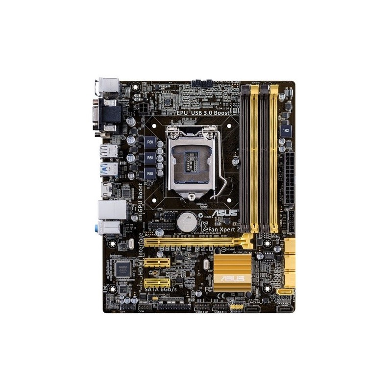 ASUS B85M-G R2.0 carte mère Intel® B85 LGA 1150 (Emplacement H3) micro ATX