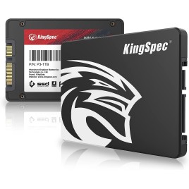 Disque dur 2.5" SSD 1 To SATA III 6 Go/s KingSpec Vitesse de lecture 560 Mo/s SSD 1 TB