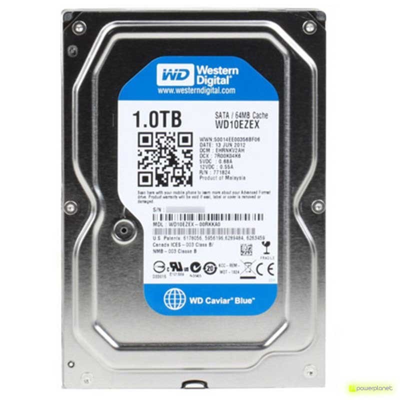 Disque dur 3.5" 1To SATA western Digital WD10