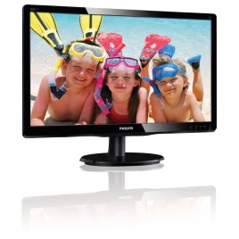 Philips 200V4LAB 00 computer monitor 19.5" 1600 x 900 pixels Black
