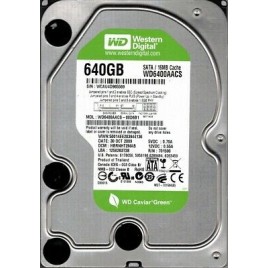 Western digital 640TB hard drive