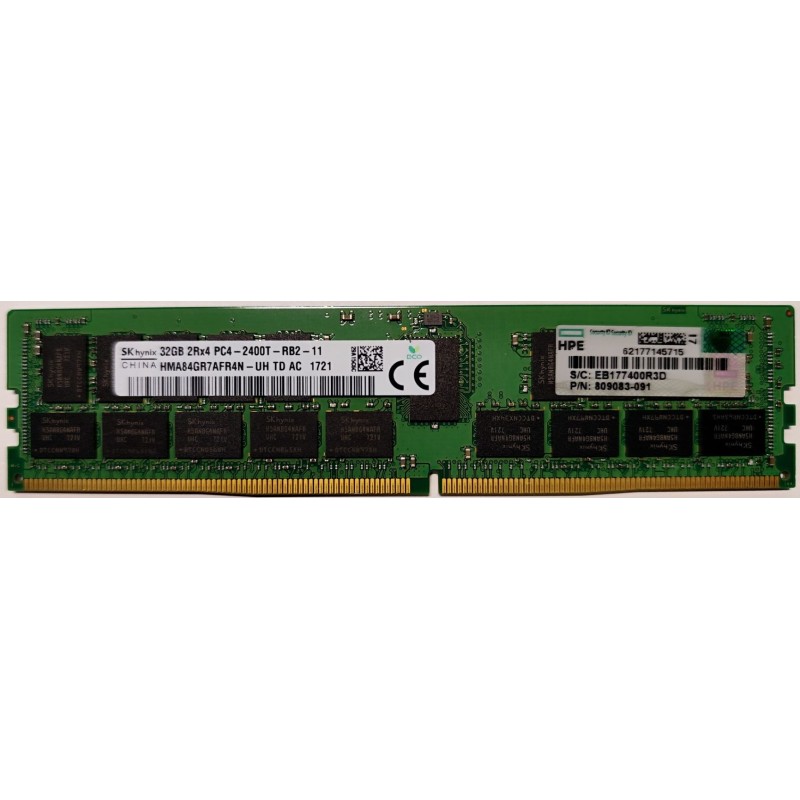 SK Hynix HMA84GR7AFR4N-UH memory module 32 GB DDR4 2400 MHz ECC SK Hynix HMA84GR7AFR4N-UH memory module 32 GB DDR4 2400 MHz ECC