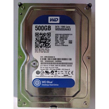 hard drive 3.5 500GB SATA III WESTERN DIGITAL 7200 RPM