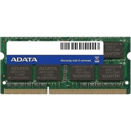 RAM DEL COMPUTER PORTATILE SODIM 4GB 2Rx8 DDR3 10600S ADATA grado A (2B1200123196)